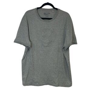 Original Penguin men’s grey T-shirt with raised front logo | size XL